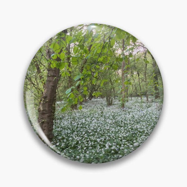 Item preview, Wild Garlic, Old Sulehay Nature Reserve, Old Sulehay Forest, Northamptonshire, UK designed and sold by Kate Anderson Art.