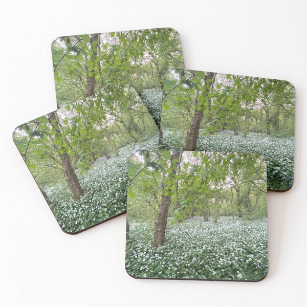 Item preview, Wild Garlic, Old Sulehay Nature Reserve, Old Sulehay Forest, Northamptonshire, UK designed and sold by Kate Anderson Art.