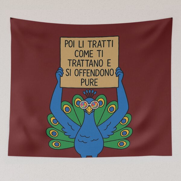 Item preview, Poi li tratti come ti trattano e si offendono pure designed and sold by IroniaeCo.