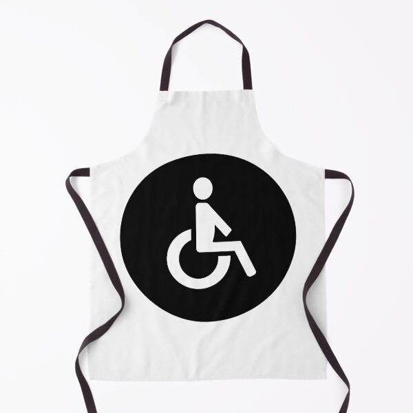 Item preview, Black Disabled Toilet Restroom Sign designed and sold by SJB8Art.