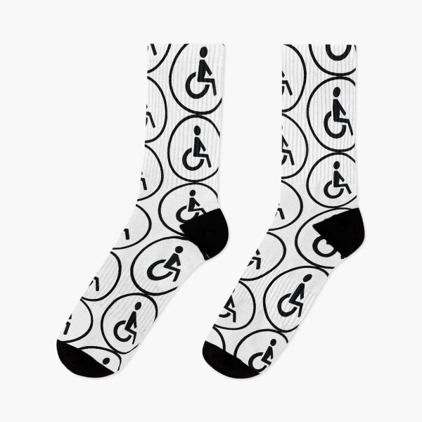 Item preview, White Disabled Toilet Restroom Sign designed and sold by SJB8Art.