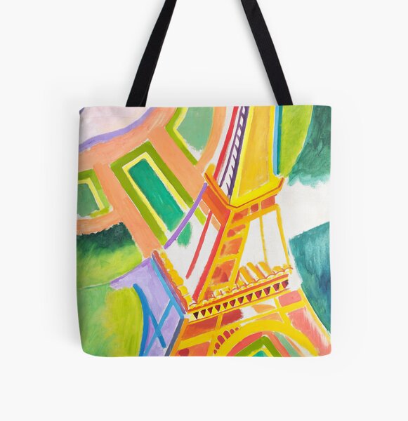 Item preview, Vintage Eiffel Tower Illustration Art Print - Robert Delaunay designed and sold by smudgedesigns.