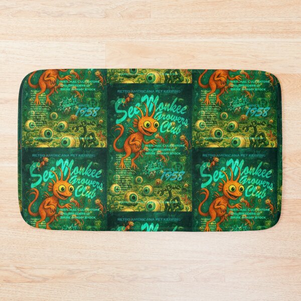 Item preview, Ver. 2-(distressed art)-Parody! SEE-MONKEE GROWERS CLUB- Warning: High Nostalgia Levels. May Cause Retro Delirium. designed and sold by markmm9.