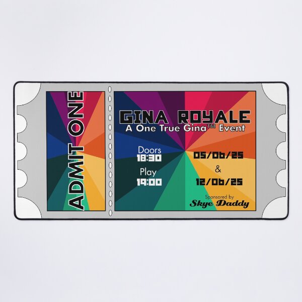 Item preview, Gina Royale Ticket designed and sold by Gina's Emporium.