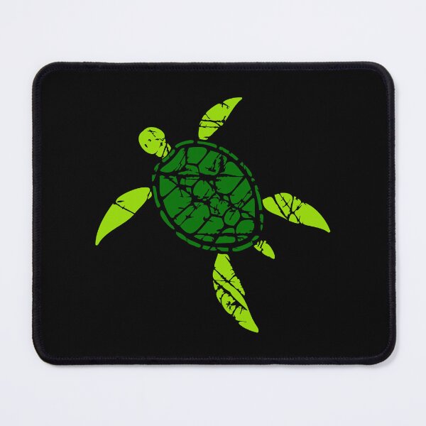 Item preview, Water Turtle Stamp Vintage Style Pattern Old Used Look designed and sold by shirt-o-mat.