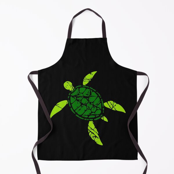 Item preview, Water Turtle Stamp Vintage Style Pattern Old Used Look designed and sold by shirt-o-mat.