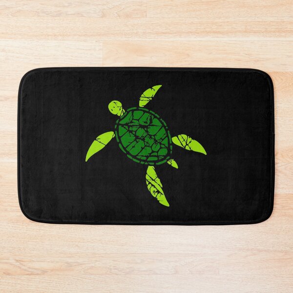 Item preview, Water Turtle Stamp Vintage Style Pattern Old Used Look designed and sold by shirt-o-mat.