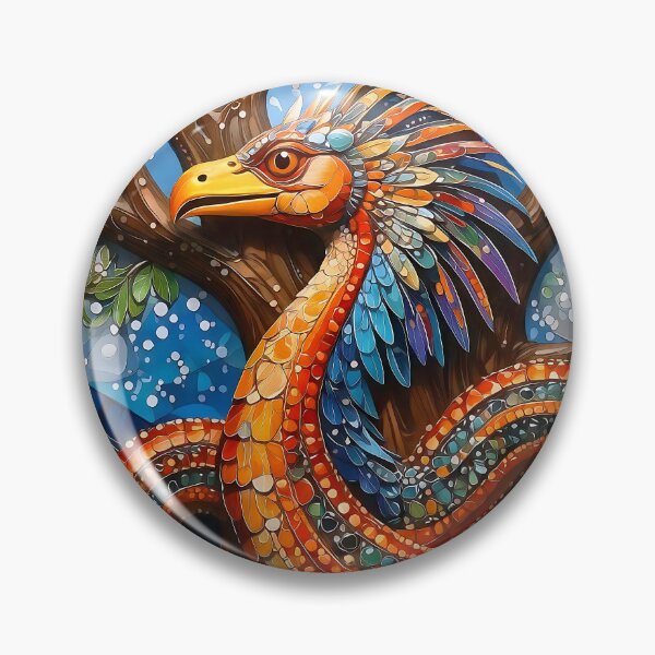 Item preview, Mythical Rainbow Serpent designed and sold by rainsdesigns.