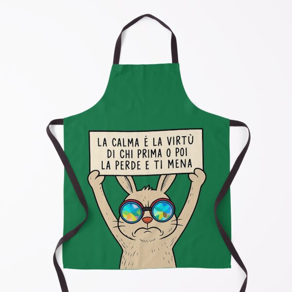 Item preview, Coniglio con Occhiali Psichedelici - “La calma è la virtù…” designed and sold by IroniaeCo.
