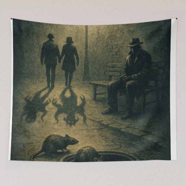 Item preview, Below the Streets – Watchmen-Inspired Urban Noir Vigilante designed and sold by ResidualInk.