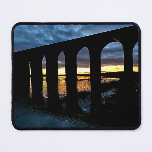 Item preview, Sunset at Harringworth Viaduct, Northamptonshire designed and sold by Kate Anderson Art.