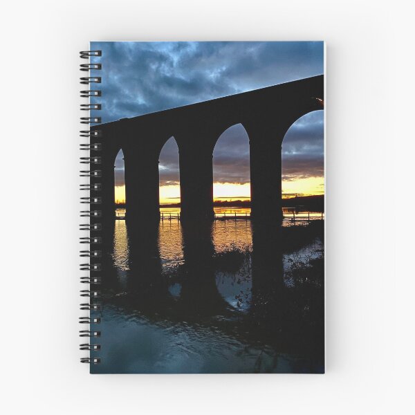 Item preview, Sunset at Harringworth Viaduct, Northamptonshire designed and sold by Kate Anderson Art.