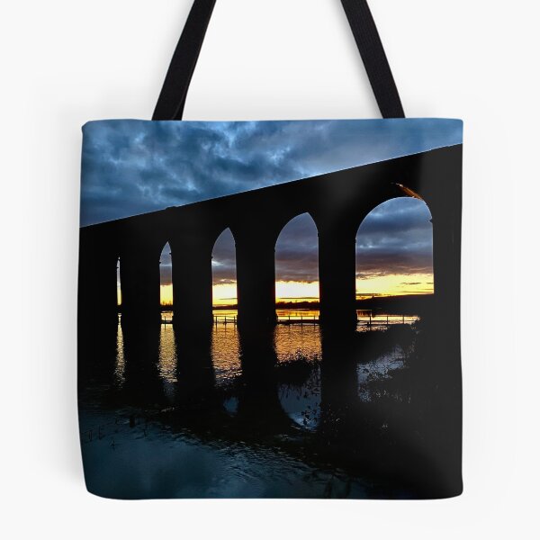 Item preview, Sunset at Harringworth Viaduct, Northamptonshire designed and sold by Kate Anderson Art.