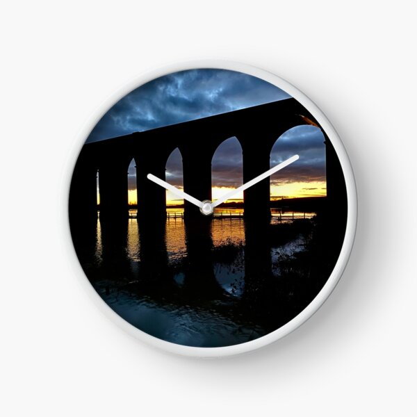 Item preview, Sunset at Harringworth Viaduct, Northamptonshire designed and sold by Kate Anderson Art.