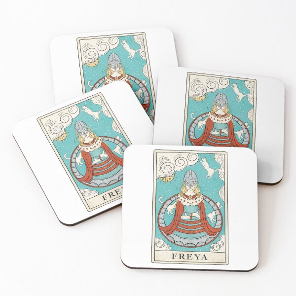 Item preview, Freya of Aska - Norse Goddess Illustration designed and sold by Ancient-Tales.