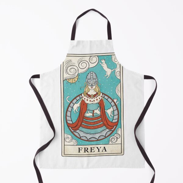 Item preview, Freya of Aska - Norse Goddess Illustration designed and sold by Ancient-Tales.