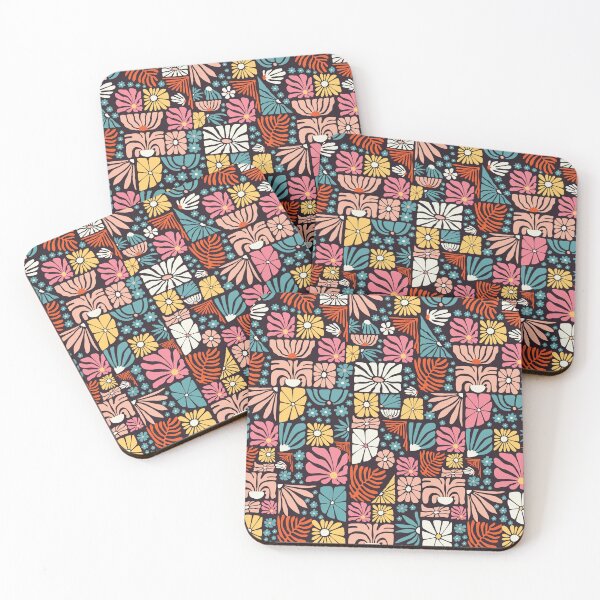 Item preview, Boho Abstract Wildflowers designed and sold by Windmill Wildflowers.