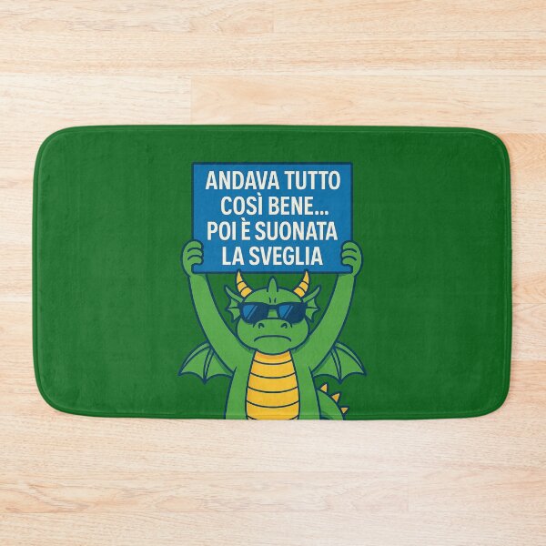 Item preview, Andava tutto così bene… – Drago ironico con cartello designed and sold by IroniaeCo.