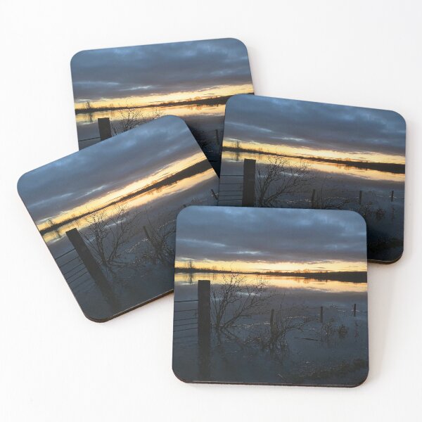 Item preview, Sunset at Harringworth, Northamptonshire designed and sold by Kate Anderson Art.
