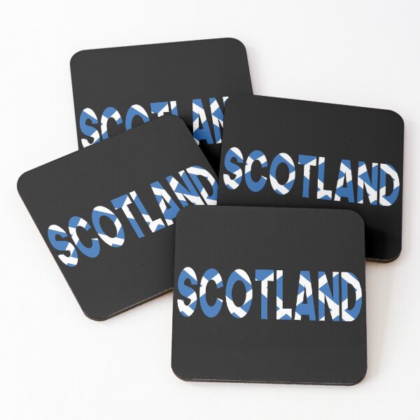 Item preview, Scotland Text in Flag Colours designed and sold by SJB8Art.