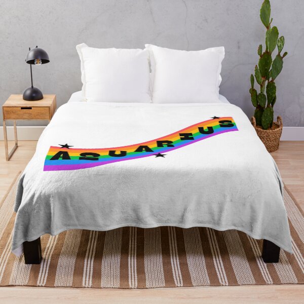 Artikelvorschau, Wassermann Pride Regenbogen Sternzeichen Design | LGBTQ+ Astrologie entworfen und verkauft von Midnight789.