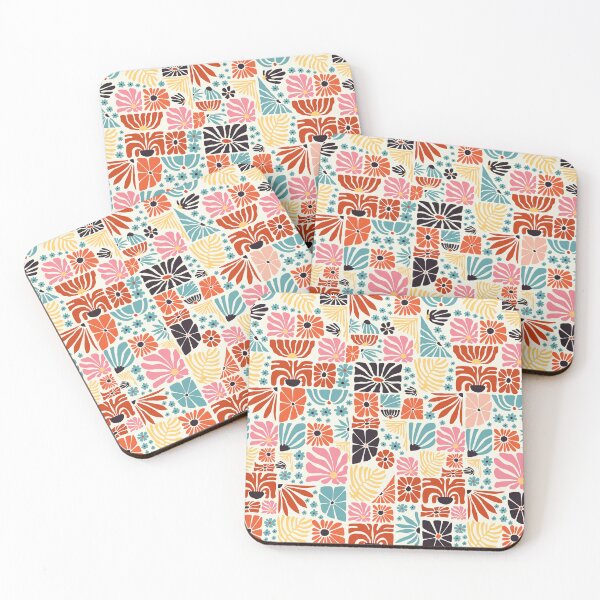 Item preview, Summer Boho Abstract Wildflowers designed and sold by Windmill Wildflowers.
