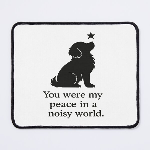 Item preview, You Were My Peace – Minimalist Dog Tribute designed and sold by YL Designs.