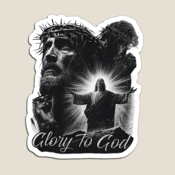 Aperçu de l'œuvre GLOIRE À DIEU JÉSUS créée et vendue par RelentlessXO.