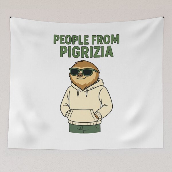 Item preview, People From Pigrizia – Bradipo Ironico con Occhiali designed and sold by IroniaeCo.