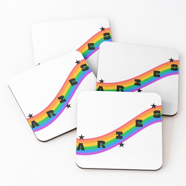 Item preview, Aries Pride Rainbow Zodiac Design | LGBTQ+ Astrology designed and sold by Midnight789.