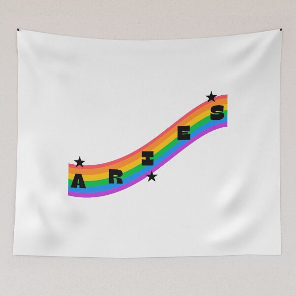 Item preview, Aries Pride Rainbow Zodiac Design | LGBTQ+ Astrology designed and sold by Midnight789.