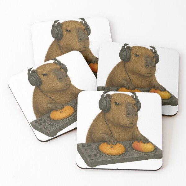 Item preview, Capybara DJ designed and sold by Capybarastore_77.