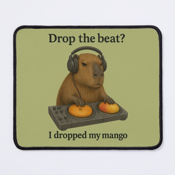Item preview, Capybara DJ designed and sold by Capybarastore_77.