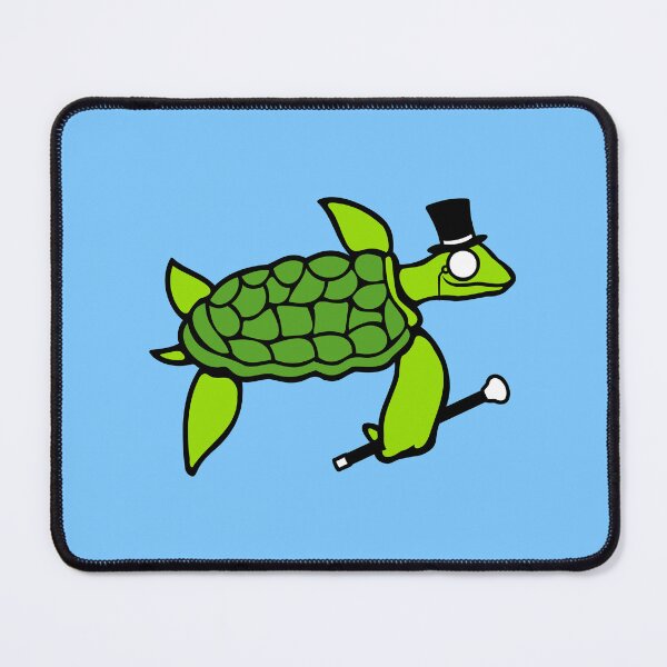 Item preview, Turtle Sir Mr. Gentleman rich Top Hat Monocle Classes designed and sold by shirt-o-mat.