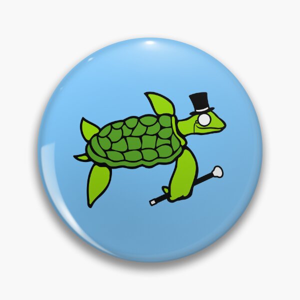 Item preview, Turtle Sir Mr. Gentleman rich Top Hat Monocle Classes designed and sold by shirt-o-mat.