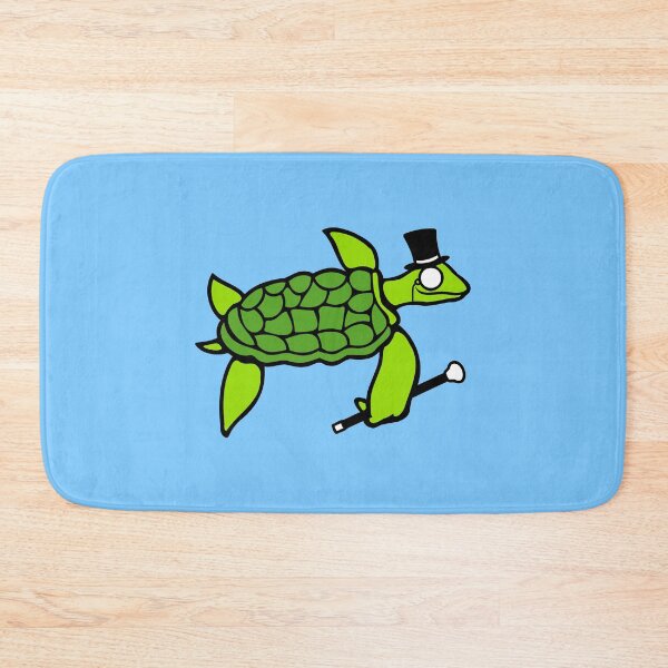 Item preview, Turtle Sir Mr. Gentleman rich Top Hat Monocle Classes designed and sold by shirt-o-mat.