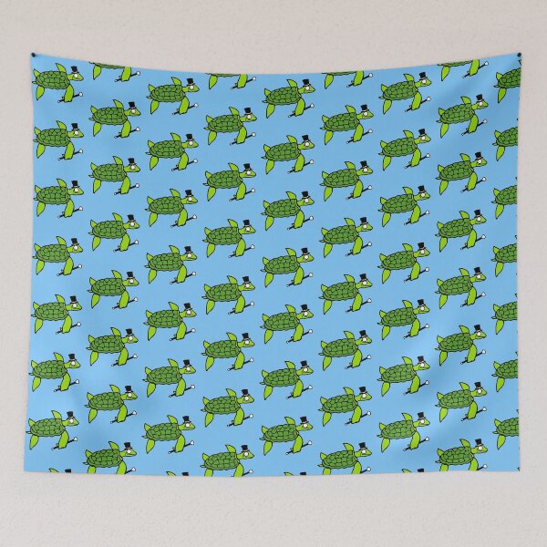 Item preview, Turtle Sir Mr. Gentleman rich Top Hat Monocle Classes designed and sold by shirt-o-mat.