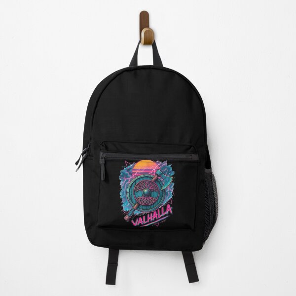 Item preview, Viking Valhalla Norse Retro Vaporwave designed and sold by TomFrontierArt.