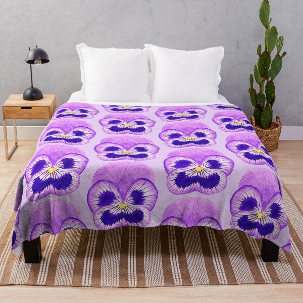 Item preview, Hand painted with watercolor - violet flower. designed and sold by Greitas.