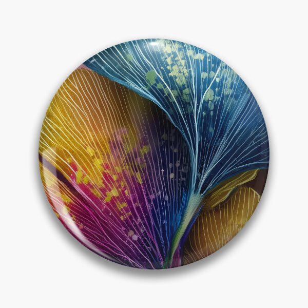Item preview, Colorful Ginkgo Leaves Watercolor Painting designed and sold by JBJart.