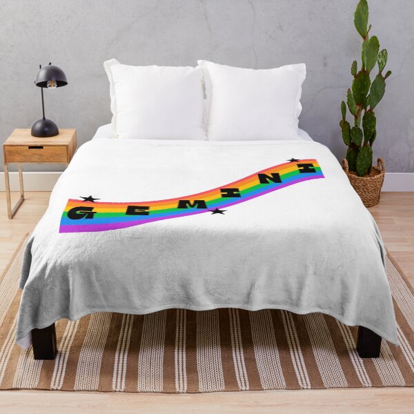 Item preview, Gemini Pride Rainbow Zodiac Design | LGBTQ+ Astrology designed and sold by Midnight789.