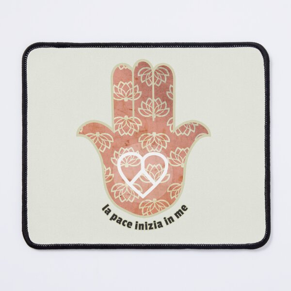 Item preview, La Pace Inizia in Me - Hamsa Cuore Pace | Floral Design & Interior Armonia designed and sold by aluzia.design.