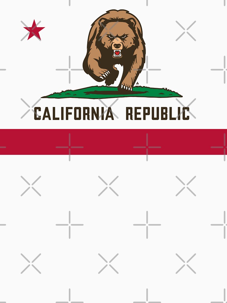 Thumbnail 7 of 7, Classic T-Shirt, Golden State of Warning designed and sold by GeekFilter.