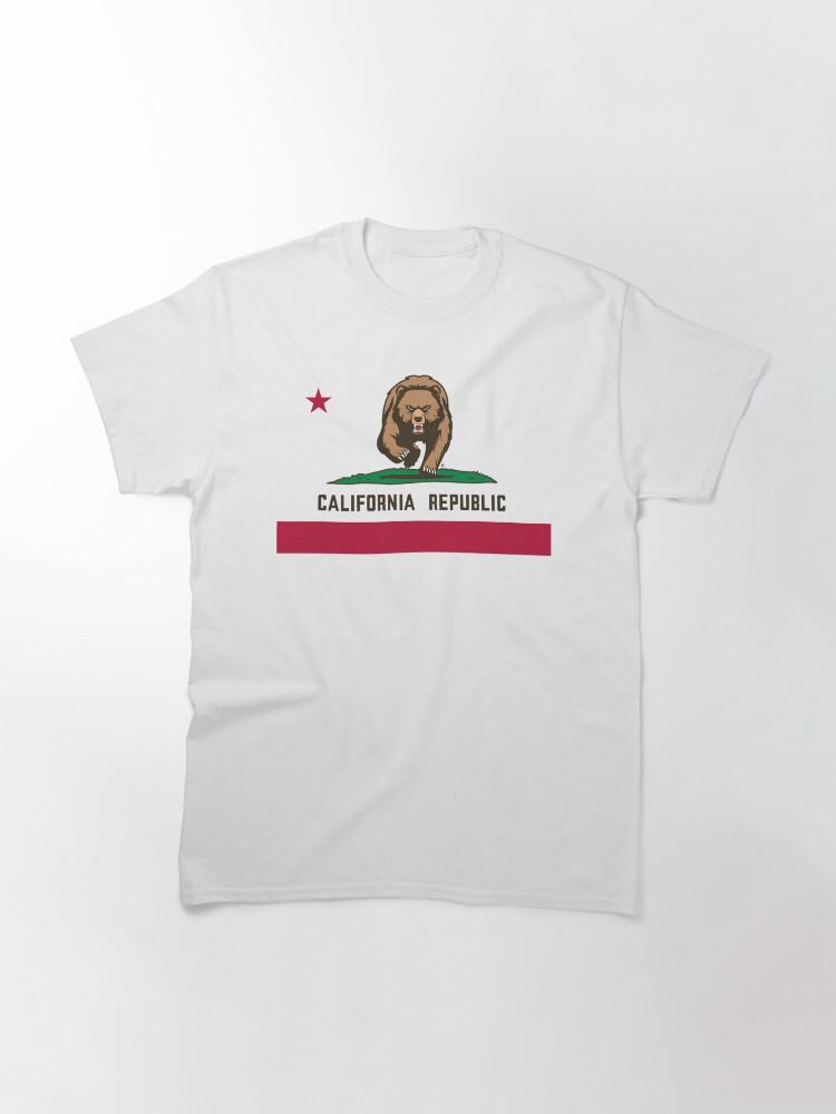 Thumbnail 3 of 7, Classic T-Shirt, Golden State of Warning designed and sold by GeekFilter.