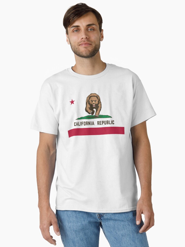 Thumbnail 1 of 7, Classic T-Shirt, Golden State of Warning designed and sold by GeekFilter.
