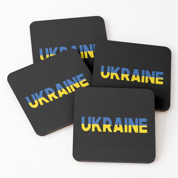 Item preview, Ukraine Text in Flag Colours designed and sold by SJB8Art.