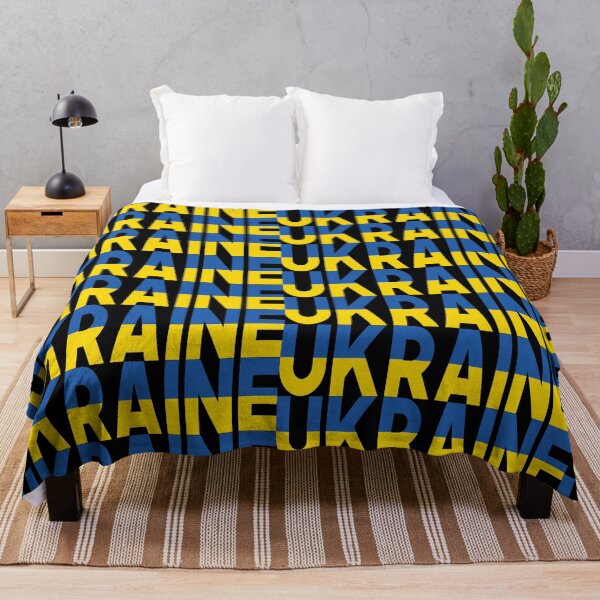 Item preview, Ukraine Text in Flag Colours designed and sold by SJB8Art.