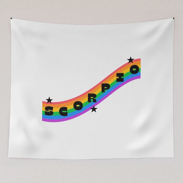 Item preview, Scorpio Pride Rainbow Zodiac Design | LGBTQ+ Astrology designed and sold by Midnight789.
