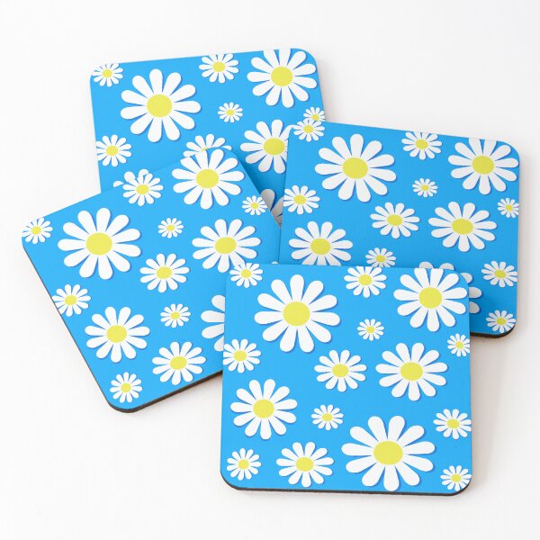 Item preview, Yellow and White Chamomile Blossom Floral Pattern designed and sold by Lovemountain.