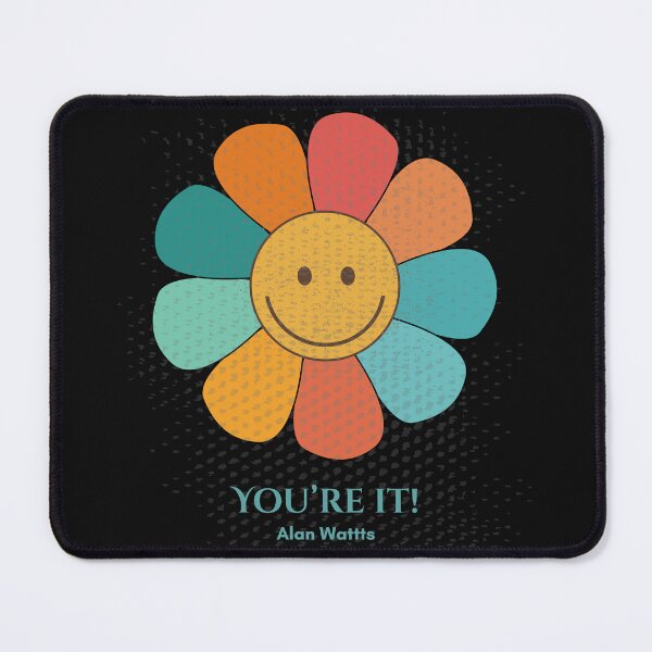 Item preview, Alan Watts retro flower t-shirt designed and sold by XDivineTees.